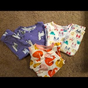 18 month girl PJ sets - long sleeves